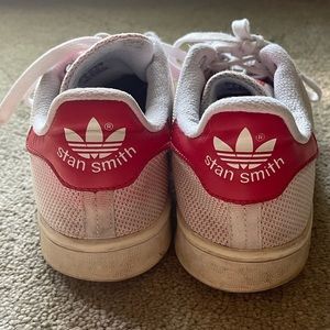 Stan Smith Adidas red and white US 9.5